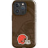 NFL Cleveland Browns Double Vision iPhone 16 Pro Max Impact Case